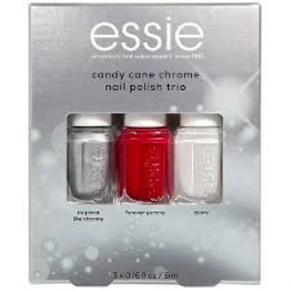 Essie Candy Cane Polish Trio